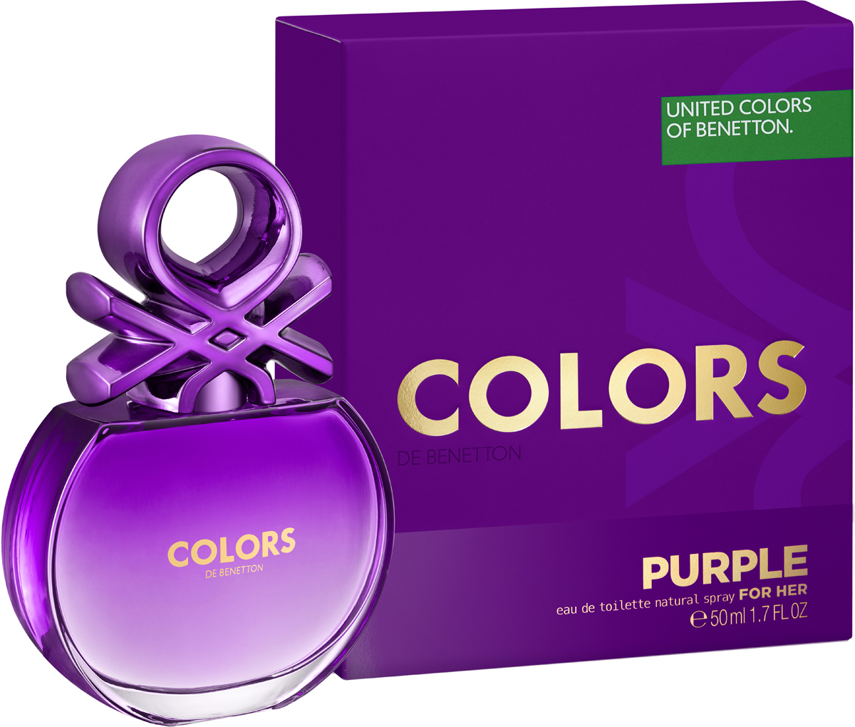 Benetton Colors Purple Туалетная вода женская, 50 мл65117672 Benetton Colors Purple Туалетная вода женская, 50 мл65117672Аромат, который подчеркивает женственность, утонченность и яркость нового аромата.