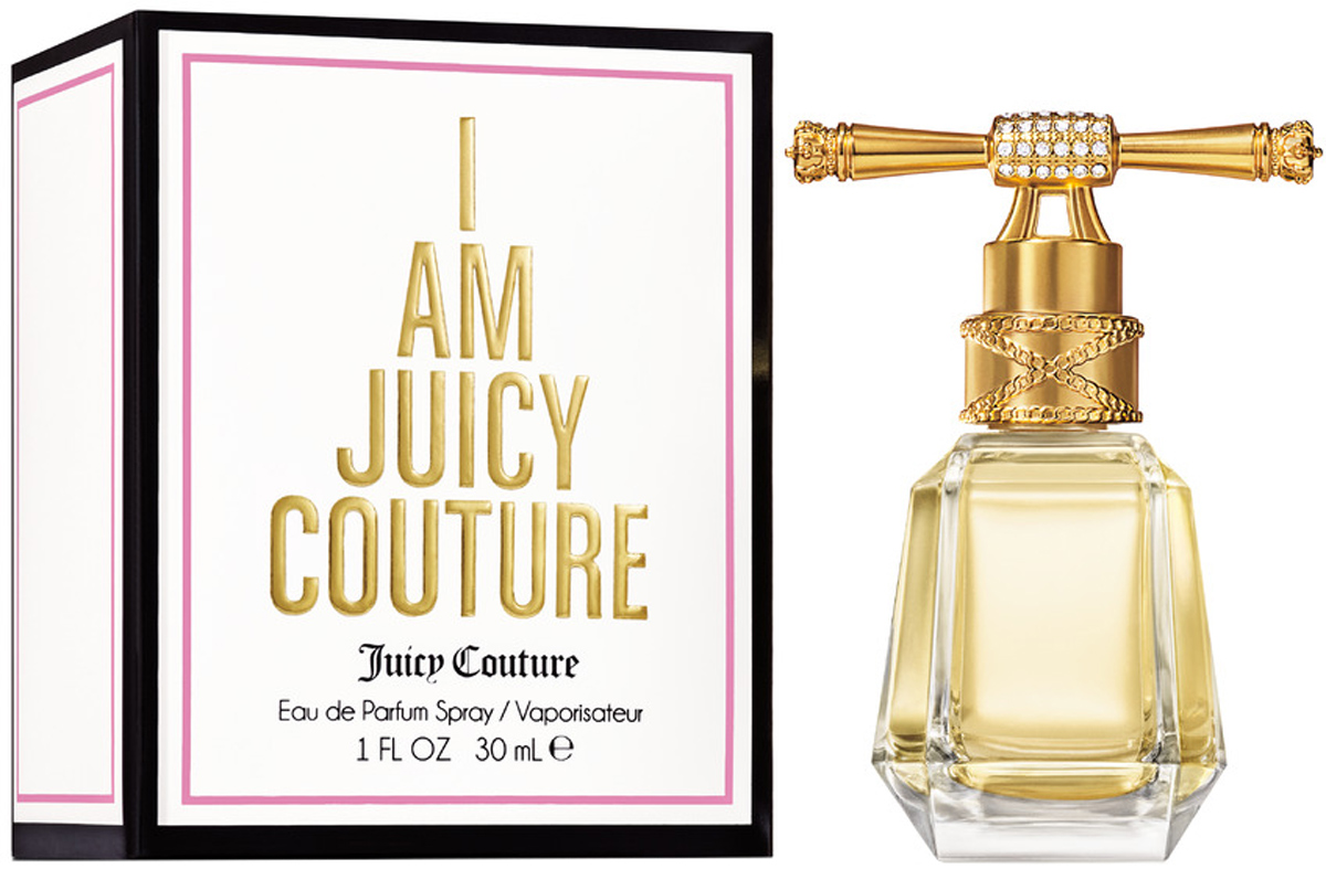 Juicy Couture I Am Juicy Couture Парфюмерная вода женская, 30 млJPNF40003 Juicy Couture I Am Juicy Couture Парфюмерная вода женская, 30 млJPNF40003Аромат предназначен для уверенных в себе, смелых женщин, обладающих яркой индивидуальностью. Для женщин, чья личность завораживает и очаровывает, а утонченная женственность будоражит окружающих.