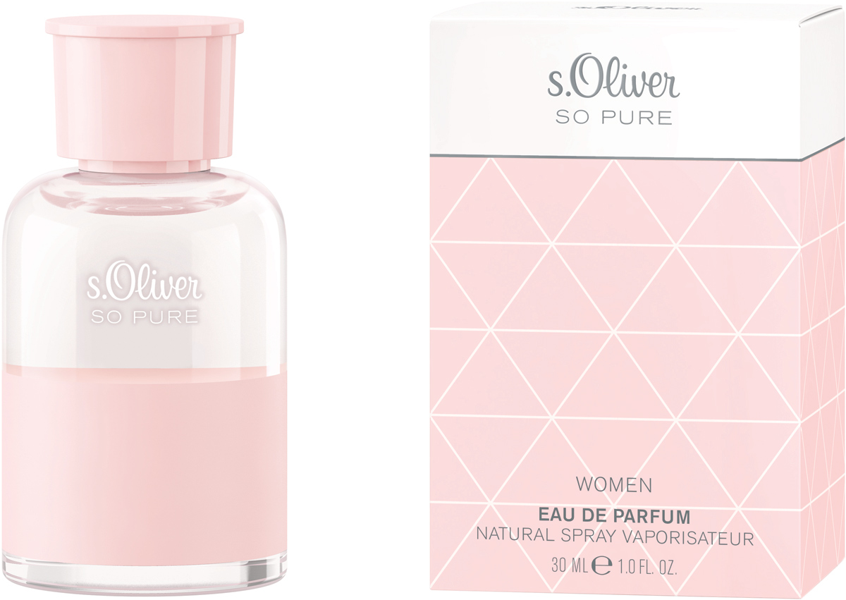 S.oliver So Pure Туалетная вода женская, 30 мл4011700886005 S.oliver So Pure Туалетная вода женская, 30 мл4011700886005Современное настроение композиции s.Oliver So Pure Women задает стремительное и утонченное вступление нот айвы, каламондина и яблока. Это нежное, чуть терпкое и хрустящее сочетание оттенков создает интересный контраст с теплыми, обволакивающими тонами кашмерана и сандала, украшенными трепетными акцентами фрезии и жасмина на фоне переливчатых аккордов амбры и мускуса.