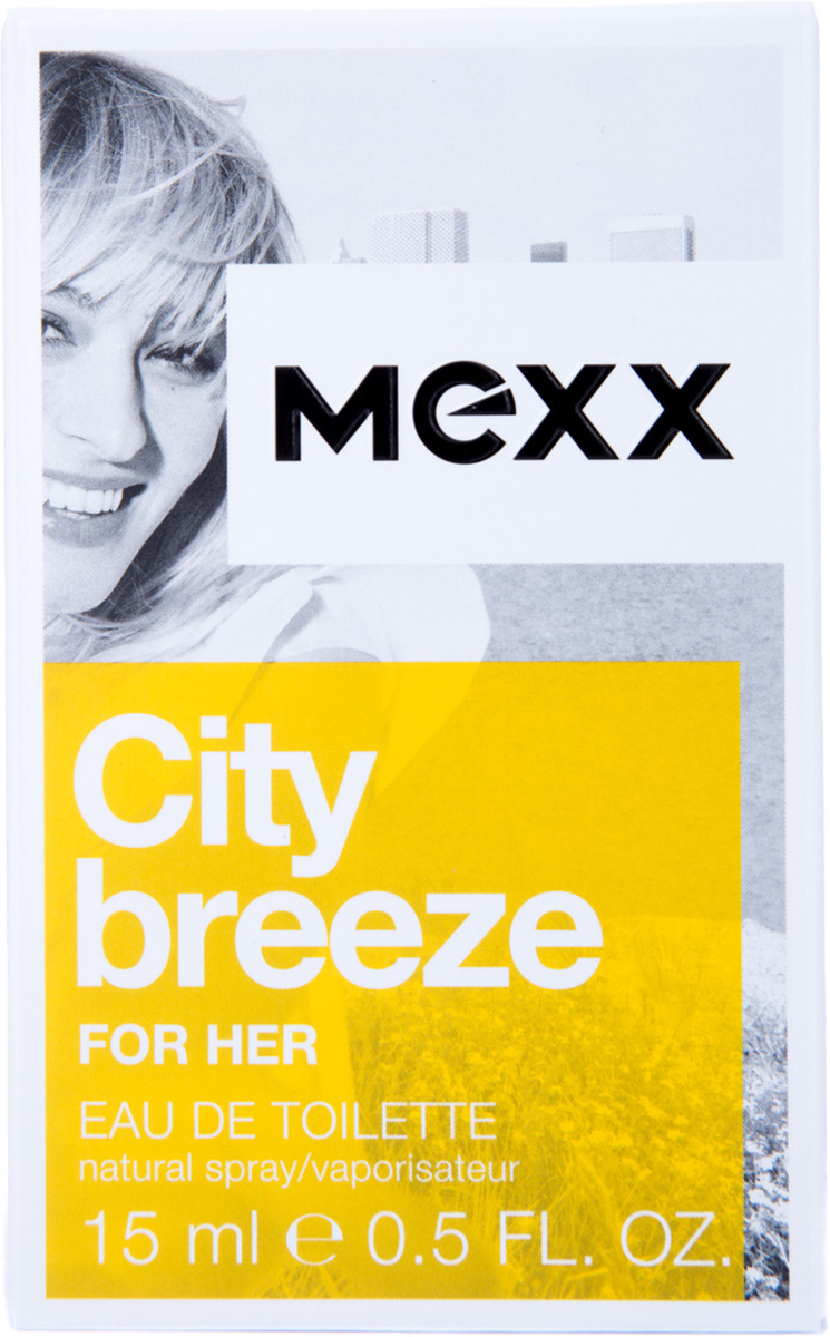 Mexx City Breeze Woman Туалетная вода женская, 30 млн8005610291673 Mexx City Breeze Woman Туалетная вода женская, 30 млн8005610291673Жизнь в большом городе похожа на захватывающее приключение, но иногда городская суета угнетает. Mexx City Breeze, как глоток свежего воздуха, позволяет вырваться из городского стресса. Наслаждаясь захватывающей городской панорамой с высоты птичьего полета, почувствуй City Breeze.