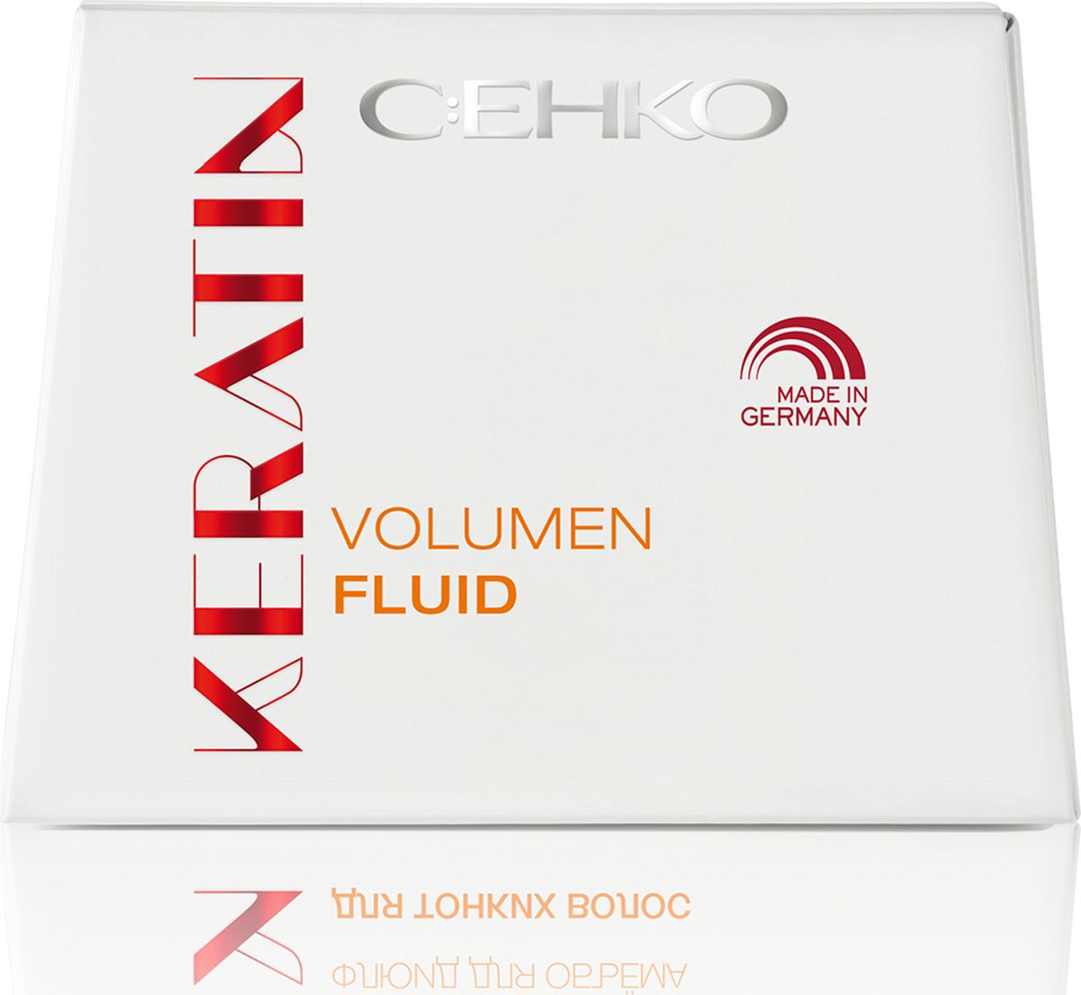 C:EHKO Keratin Флюид для объема, 7х10 мл3102953 C:EHKO Keratin Флюид для объема, 7х10 мл3102953Флюид для объёма с кератином, пивом и экстрактом облепихи придаёт стойкий объём от корней до кончиков волос, не утяжеляя их.