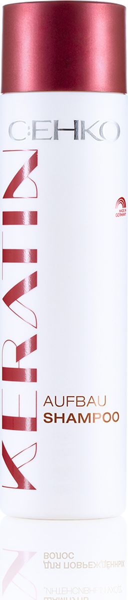 C:EHKO Keratin Шампунь Интенсивный уход для поврежденных волос, 250 мл3108553 C:EHKO Keratin Шампунь Интенсивный уход для поврежденных волос, 250 мл3108553Шампунь Интенсивный уход с кератином, пшеничным протеином, креатином и пантенолом восстанавливает структуру волос, предупреждает образование секущихся кончиков и предотвращает ломкость волос. Обогащенная креатином и кератином формула проникает глубоко внутрь корней волос и предает волосам эластичность, а также делает их более послушными. Шампунь возвращает волосам здоровый блеск и эластичность.