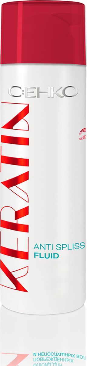 C:EHKO Keratin Флюид для секущихся волос, 75 мл3110203 C:EHKO Keratin Флюид для секущихся волос, 75 мл3110203Флюид для секущихся волос с кератином благодаря своей защитной формуле выравнивает структуру волос и делает их эластичными.