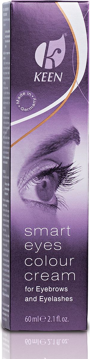 Keen Краска для бровей и ресниц Smart Eyes, графит, 60 мл12131160 Keen Краска для бровей и ресниц Smart Eyes, графит, 60 мл12131160Краска для бровей и ресниц делает ваш взгляд неотразимым. Превосходный и выразительный макияж для глаз. Особо мягкая и щадящая рецептура.