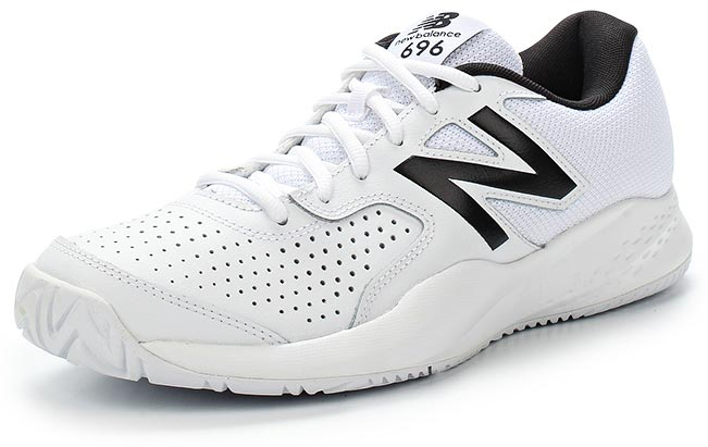 Кроссовки мужские New Balance 696, цвет: белый. MC696WT3/D. Размер 10,5 (44,5)MC696WT3/D Кроссовки мужские New Balance 696, цвет: белый. MC696WT3/D. Размер 10,5 (44,5)MC696WT3/DКроссовки New Balance 696 выполнены из текстиля и искусственной кожи. Модель оформлена фирменным логотипом. На ноге модель фиксируется с помощью шнурков. Внутренняя поверхность выполнена из мягкого текстиля. Стелька выполнена из мягкого ЭВА-материала с текстильной поверхностью. Подошва выполнена из прочной и легкой резины. Протектор на подошве гарантирует отличное сцепление с любой поверхностью.