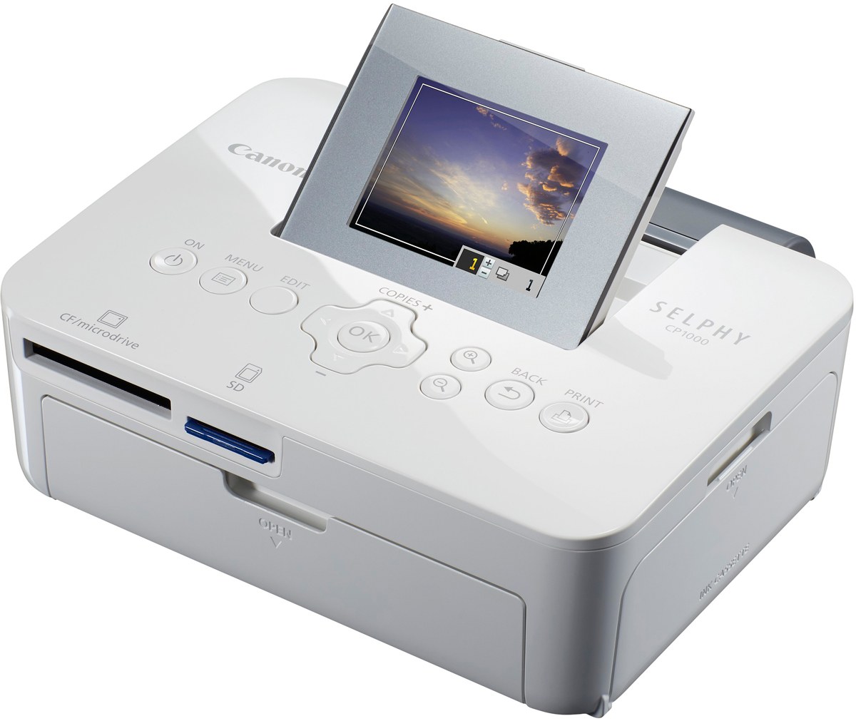 Canon Selphy CP-1000, White фотопринтер