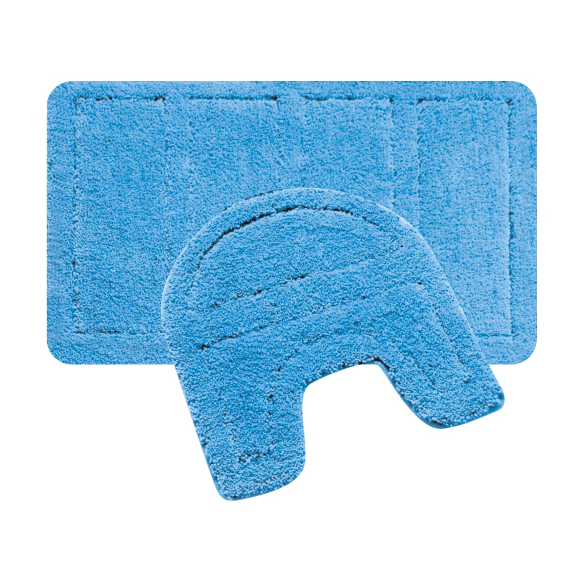 Набор ковриков для ванной Iddis Blue Landscape, цвет: синий, 60 х 90 см, 50 х 50 см, 2 шт241M590i13 Набор ковриков для ванной Iddis Blue Landscape, цвет: синий, 60 х 90 см, 50 х 50 см, 2 шт241M590i13Набор ковриков для ванной комнаты и туалета Iddis выполнен из 100% полиэстера. Коврики имеют специальную латексную основу, благодаря которой они не скользят на напольных покрытиях в ванной, что обеспечивает безопасность во время использования. Коврики изготавливаются по специальным технологиям машинного ручного тафтинга, что гарантирует высокое качество и долговечность.Высота ворса: 2,5 см.