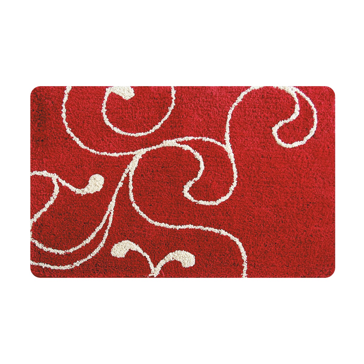 Коврик для ванной Iddis Flower Lace Red, цвет: красный, 60 х 90 см411M690I12 Коврик для ванной Iddis Flower Lace Red, цвет: красный, 60 х 90 см411M690I12Коврик для ванной комнаты Iddis выполнен из 100% полиэстера. Коврик имеет специальную латексную основу, благодаря которой он не скользит на напольных покрытия в ванной, что обеспечивает безопасность во время использования. Коврик изготавливается по специальным технологиям машинного ручного тафтинга, что гарантирует высокое качество и долговечность.Высота ворса: 2,5 см.