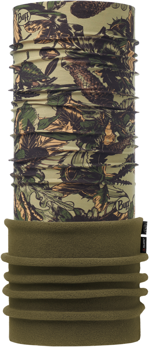 Бандана Buff Polar, цвет: хаки. 115292.851.10.00. Размер универсальный115292.851.10.00 Бандана Buff Polar, цвет: хаки. 115292.851.10.00. Размер универсальный115292.851.10.00Теплая бандана-шарф Buff Polar - это бандана-труба из серии Original Buff, пришитая к цилиндру из Polartec Classic Fleece 100. В холодную погоду Polar Buff поддерживает нормальную температуру тела и предотвращает потерю тепла, благодаря комбинации микрофибры и Polartec. Благодаря своей универсальности, функциональности и практичности Polar Buff завоевал огромную популярность среди людей, ее можно использовать как шапку, шарф, бандану на лицо и уши, балаклаву, маску. Неотъемлемая часть зимней одежды, подходит для любой активности в холодное время года.