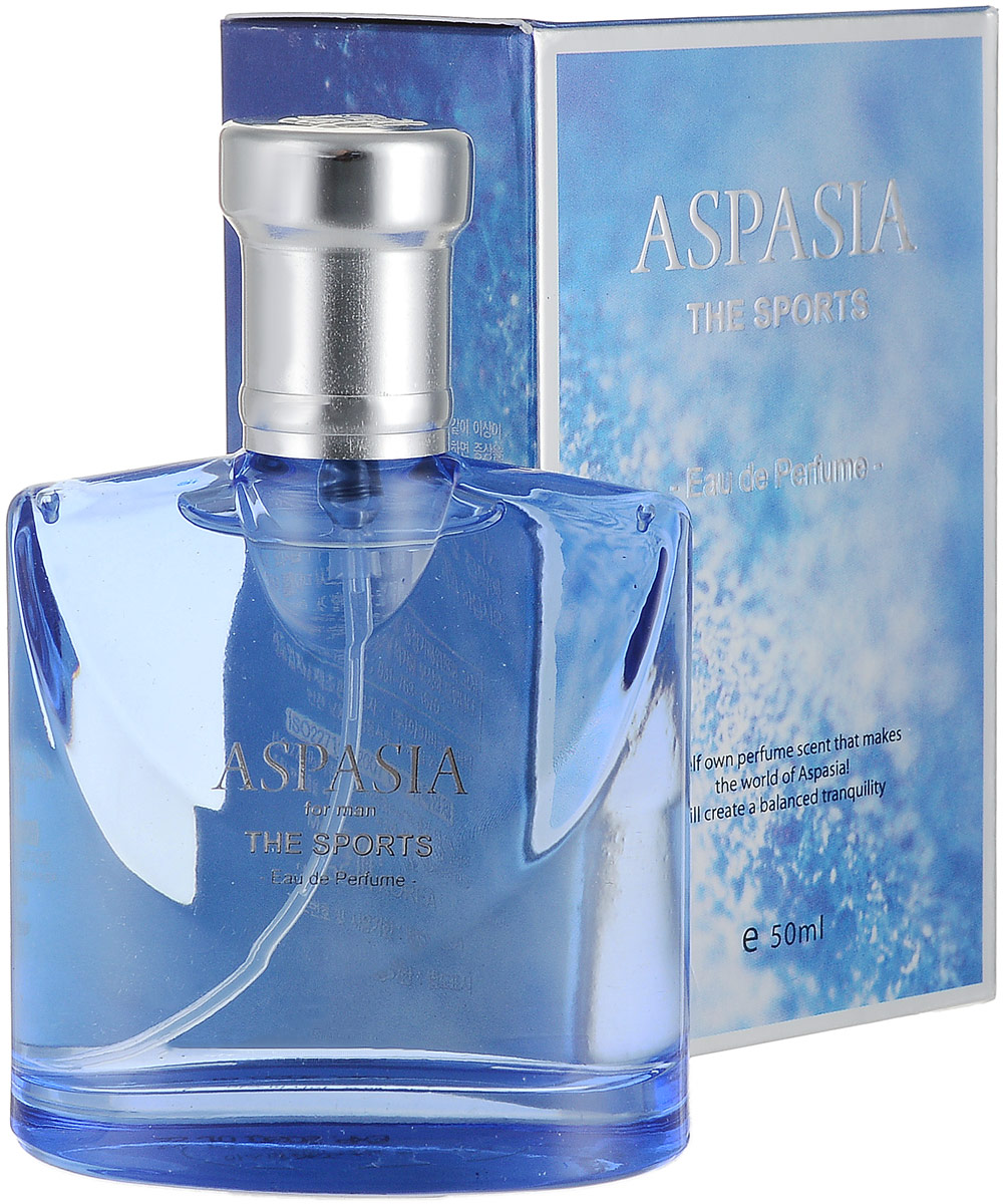 Aspasia туалетная вода, мужская Eu de parfume The Sport, 50 мл281582 Aspasia туалетная вода, мужская Eu de parfume The Sport, 50 мл281582Верхние ноты: гальбанум, бергамот, лимон, перечная мята, озонСрединные ноты: герань, можжевеловая ягода, жасмин, кориандр, цветы апельсинаБазовые ноты: сандаловое дерево, мох, мускус, амбра, ветивер
