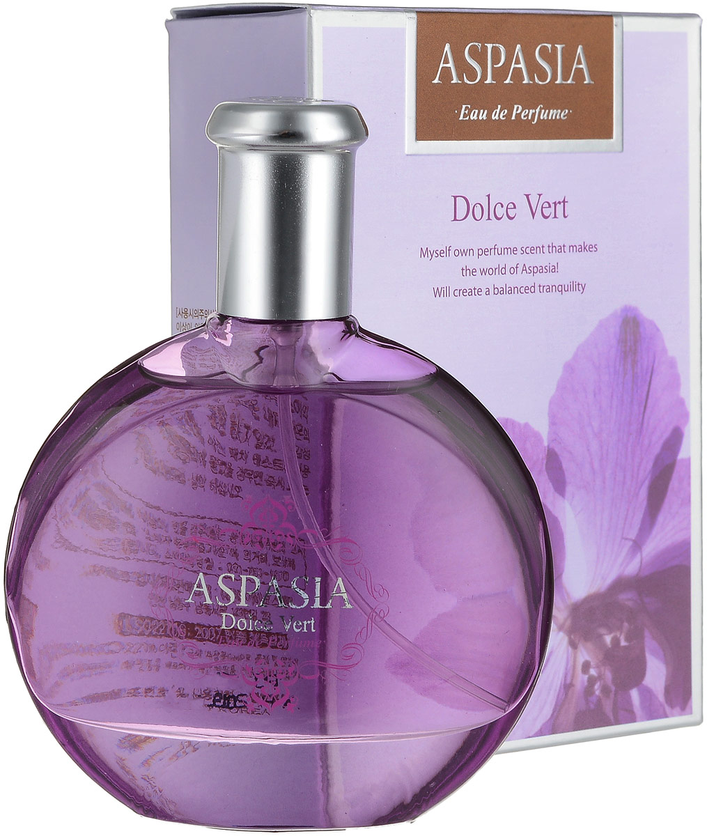 Aspasia туалетная вода, женская Eu de parfume Dolce Vert, 50 мл281551 Aspasia туалетная вода, женская Eu de parfume Dolce Vert, 50 мл281551Верхние ноты: зелень, молодые злаковыеСрединные ноты: зелень, молодые злаковыеБазовые ноты: зелень, молодые злаковые