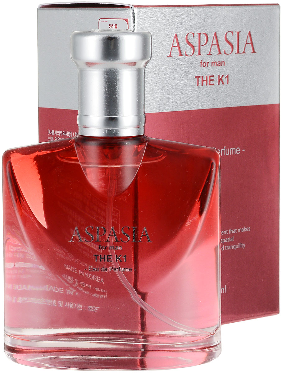 Aspasia туалетная вода, мужская Eu de parfume The K-1, 50 мл772075 Aspasia туалетная вода, мужская Eu de parfume The K-1, 50 мл772075Верхние ноты: лимон, мандарин, зелень, ананас, бергамотСрединные ноты: жасмин, ландыш, роза, гваяковое дерево, ландышБазовые ноты: мускус, сандаловое дерево, мох, амбра, гваяковое дерево