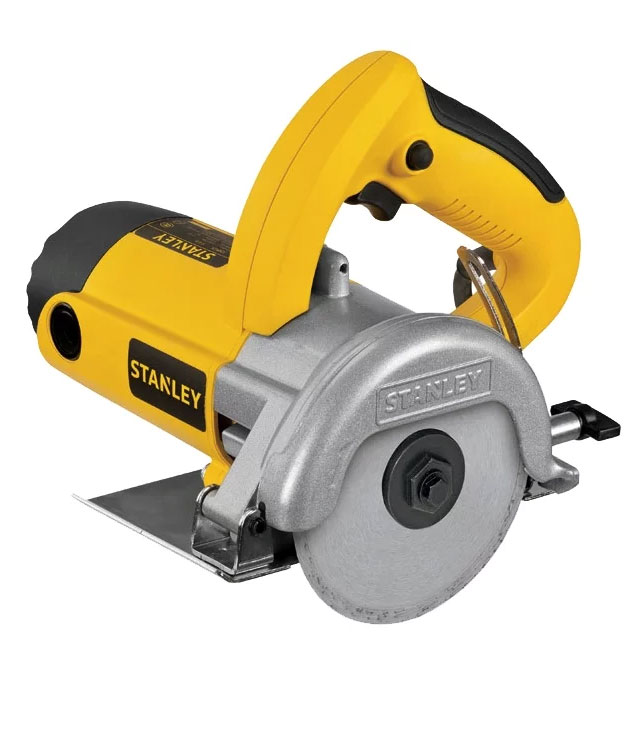 Плиткорез электрический Stanley. STSP125STSP125 Плиткорез электрический Stanley. STSP125STSP125Плиткорез Stanley - приспособление для резки различных отделочных материалов, например: керамическая, облицовочная и тротуарная плитка, черепица и другие. Мощный двигатель долго не перегревается и позволяет агрегату выполнять работы любой сложности. Модель имеет легкий доступ к щеткам для их быстрой замены. Диск с алмазным напылением диаметром 125 мм обеспечивает чистый и аккуратный рез заготовок.