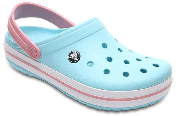 Сабо женские Crocs Crocband, цвет: светло-голубой. 11016-4S3. Размер 8-10 (40/41)