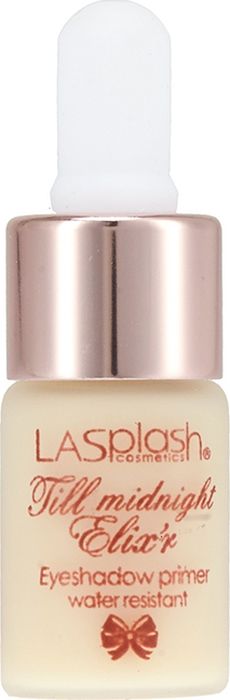Водостойкая основа под тени для век Till Midnight Elixr LASplash Till Midnight Elixr Eyeshadow Primer, 15 мл13000 Водостойкая основа под тени для век Till Midnight Elixr LASplash Till Midnight Elixr Eyeshadow Primer, 15 мл13000Легкая основа под тени для век Till Midnight Elixr Eyeshadow Primer, идеальна для любого вида теней, пигментов и блесток. Усиливает цвет, предотвращает смазывание и осыпание. Безупречная стойкость макияжа до 12 часов.
