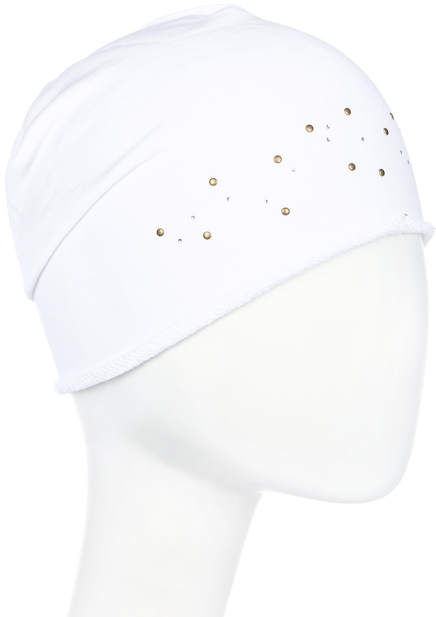 Шапка женская Marhatter, цвет: белый. Размер 56/58. MLH7576MLH7576 Шапка женская Marhatter, цвет: белый. Размер 56/58. MLH7576MLH7576Шапка удлиненной формы из футера. Модель украшена металлическими стразами, по низу рулик. Прекрасно дополнит образ современной молодежи.
