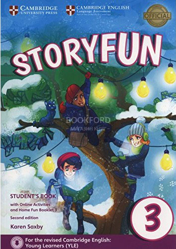 Storyfun for Movers: Level 3: Student's Book with Online Activities and Home Fun Booklet night club blue led rg laser stage lighting home party 200mw professional projector illumination dj light disco with ir remote