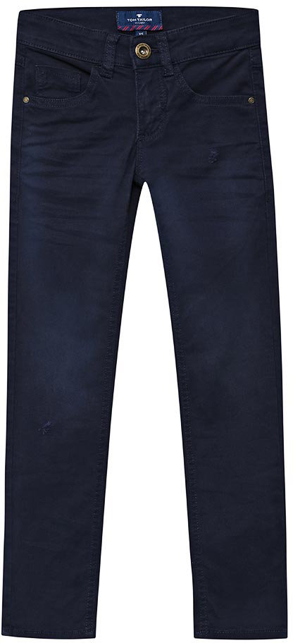 Джинсы для мальчика Tom Tailor, цвет: синий. 6205966.00.30_6800. Размер 1646205966.00.30_6800 Джинсы для мальчика Tom Tailor, цвет: синий. 6205966.00.30_6800. Размер 1646205966.00.30_6800Стильные джинсы для мальчика выполнены из элатичного хлопка. Модель застегивается на пуговицу и молнию. Пояс выполнен со шлевками.Джинсы классической модели станут прекрасным дополнением к гардеробу вашего ребенка!