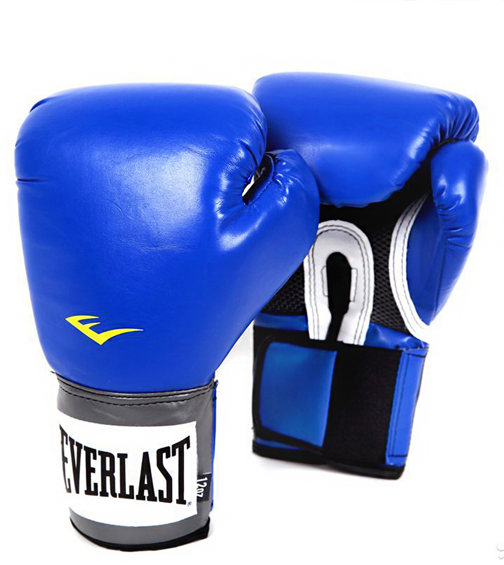 Перчатки боксерские Everlast Pro Style Anti-MB 2216U, цвет: синий, 16 ozУТ-00008681 Перчатки боксерские Everlast Pro Style Anti-MB 2216U, цвет: синий, 16 ozУТ-00008681Перчатки боксерские Pro Style Anti-MB 2116U, 16oz, к/з, красный - это тренировочные боксерские перчатки от популярного бренда Everlast. Перчатки имеют яркий цвет и сделаны из высококачественной и износостойкой искусственной кожи.Тренировочные боксерские перчатки Pro Style Training Gloves имеют следующие особенности: высококачественный кожзаменитель наряду с превосходным дизайном - гарантируют качество, долговечность и функциональность перчаток, имеются мелкие отверстия по всей площади ладони, которые позволяют коже , в то время как антибактериальная пропитка активно борется с плохим запахом и ростом бактерий, превосходно облегают кисть, следуя всем анатомическим изгибам ладони и запястья. Плотный двухслойный пенный наполнитель обеспечивает максимальную защиту рук спортсмена. Технологии:ThumbLok: система защиты большого пальца.Everfresh: антибактериальная защита от запаха.