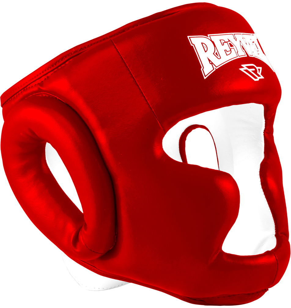 Шлем боксерский Reyvel RV-301, цвет: красный. УТ-00008926. Размер M