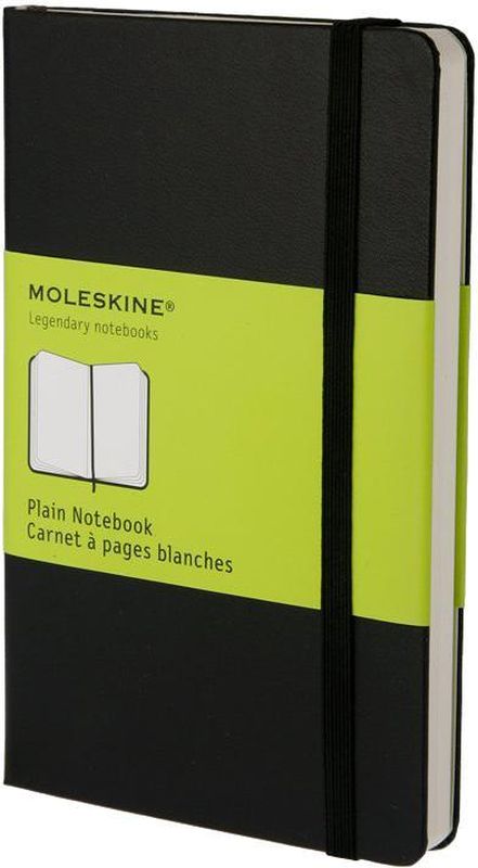 Moleskine Записная книжка Classic Pocket 96 листов без разметки цвет черный