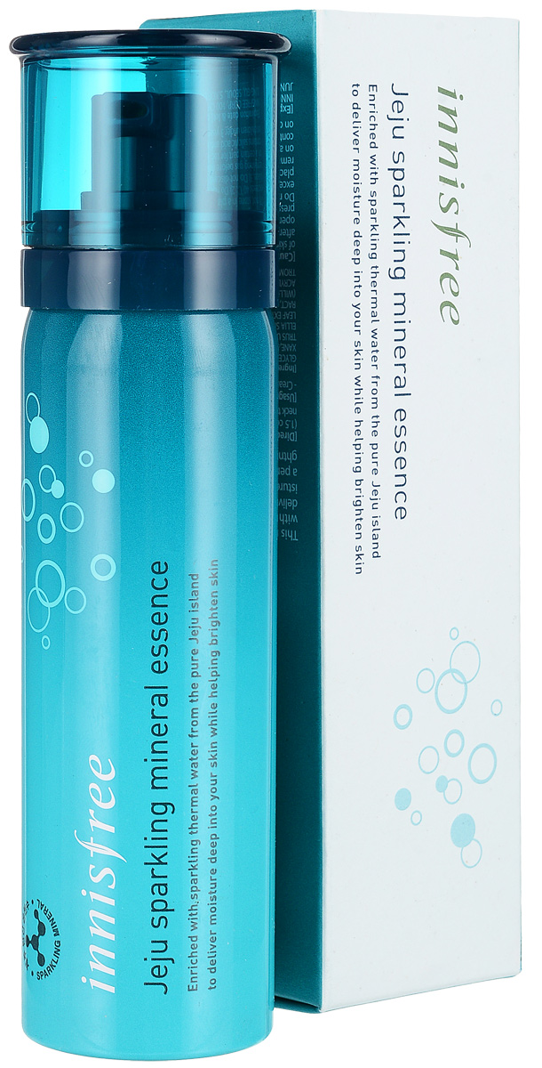 Innisfree Эссенция с минеральной водой острова Чечжудо, 70 мл589791 Innisfree Эссенция с минеральной водой острова Чечжудо, 70 мл589791Глубокоувлажняющая эссенция содержит богатый минеральный комплекс, находящийся в минеральной воде из глобального Геопарка ЮНЕСКО, добытой в горах Sanbang на острове Чеджу..Содержит 90% газированной минеральной воды, которая наполняет кожу влагой изнутри, как после СПА- процедур.Кислотно-сбалансированная формула восстанавливает баланс pH кожи после умывания лица, чтобы сохранить ее живой и здоровой.Ореховое масло, входящее в состав лосьона, предотвращает потерю влаги с поверхности кожи, сохраняет ее мягкой,увлажненной, наполняя ее влагой изнутри.Зеленый комплекс с острова Чеджу: вытяжка из кожуры мандарина, экстракт камелии, экстракт кактуса и орхидеи, увлажнят вашу кожу и сохранят ее надолго здоровой.Без парабенов , красителей, минеральных