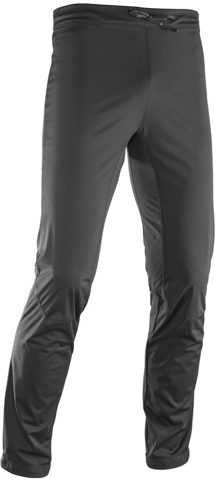 Брюки спортивные мужские Salomon RS Softshell Pant M, цвет: черный. L39713600. Размер XXL (60)L39713600 Брюки спортивные мужские Salomon RS Softshell Pant M, цвет: черный. L39713600. Размер XXL (60)L39713600Облегающие брюки RS SOFTSHELL PANT имеют плоский пояс, который не мешает при переноске рюкзака, защищают от ветра при небольшом весе и не стесняют свободу движений.