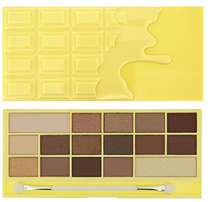 Makeup Revolution Набор теней I Heart Makeup Wonder Palette, Naked Chocolate53299 Makeup Revolution Набор теней I Heart Makeup Wonder Palette, Naked Chocolate53299Макияж еще никогда не был таким.. Сладким! Эта палетка теней способна растопить даже самое холодное сердце, достаточно одного взгляда на идеальную палитру теней, укутанную в плитку любимой шоколадки. Можно позволить себе в любое время суток!