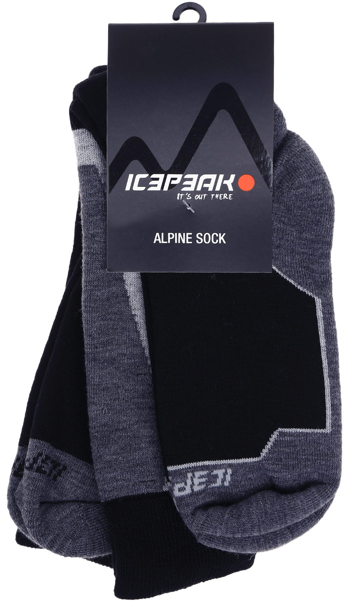 Носки мужские Icepeak, цвет: черный. 858883500IV_991. Размер 42858883500IV_991 Носки мужские Icepeak, цвет: черный. 858883500IV_991. Размер 42858883500IV_991Мужские носки для повседневной носки выполнены из качественного материала. Носок и пятка укреплены, что значительно увеличивает износостойкость носков.