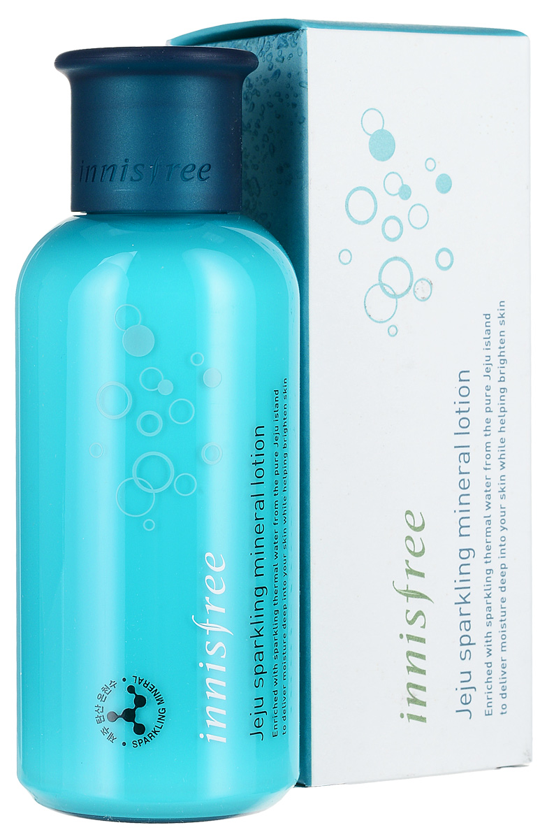 Innisfree Лосьон с минеральной водой острова Чечжудо,160 мл546596 Innisfree Лосьон с минеральной водой острова Чечжудо,160 мл546596Глубокоувлажняющий лосьон содержит богатый минеральный комплекс, находящийся в минеральной воде, из глобального Геопарка ЮНЕСКО, добытой в горах Sanbang на острове Чеджу.Содержит 61.8% газированной минеральной воды, которая наполняет кожу влагой изнутри, как после СПА- процедур.Кислотно-сбалансированная формула восстанавливает баланс pH кожи после умывания лица, чтобы сохранить ее живой и здоровой.Ореховое масло, входящее в состав лосьона, предотвращает потерю влаги с поверхности кожи, сохраняет ее мягкой,увлажненной, наполняя ее влагой изнутри.Зеленый комплекс с острова Чеджу: вытяжка из кожуры мандарина, экстракт камелии, экстракт кактуса и орхидеи, увлажнят вашу кожу и сохранят ее надолго здоровой.Без парабенов , красителей, минеральных масел , животных ингредиентов, синтетических ароматов и имидазолидинил мочевины.