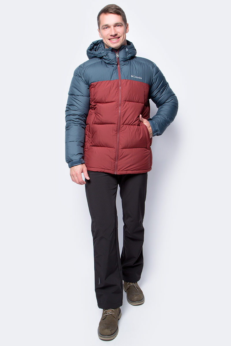 Куртка мужская Columbia Pike Lake Hooded Jacket M, цвет: синий, кирпичный. 1738032-435. Размер L (48/50)1738032-435 Куртка мужская Columbia Pike Lake Hooded Jacket M, цвет: синий, кирпичный. 1738032-435. Размер L (48/50)1738032-435Утепленная мужская куртка Columbia Pike Lake - отличный вариант для походов и активного отдыха. Ткань изделия обработана специальной водоотталкивающей пропиткой. Технология Omni-Heat превосходно сохраняет тепло за счет инновационных серебристых точек, расположенных с внутренней стороны изделия. Воротник-стойка защитит шею от продувания. Боковые карманы на застежках-молниях подойдут для надежного хранения мелочей.