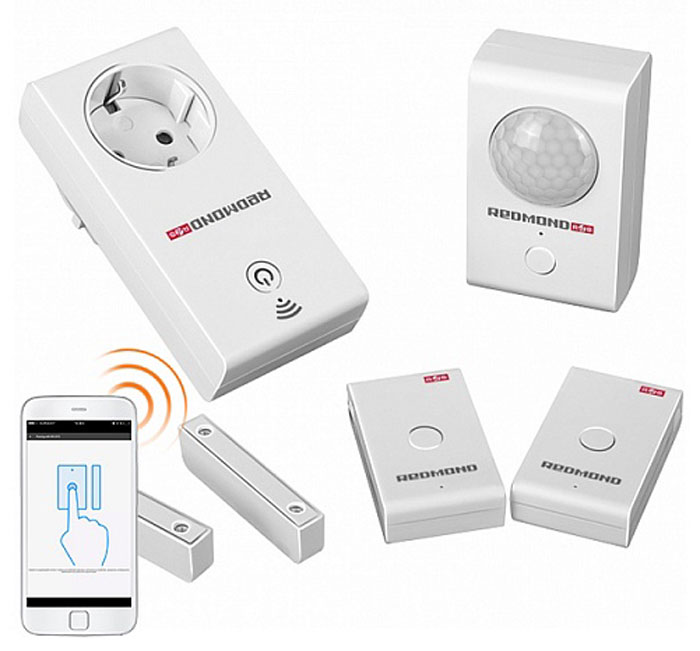 Redmond Умный комплект контроля и безопасности SkyGuard умный герконовый датчик redmond skyguard rg g31s