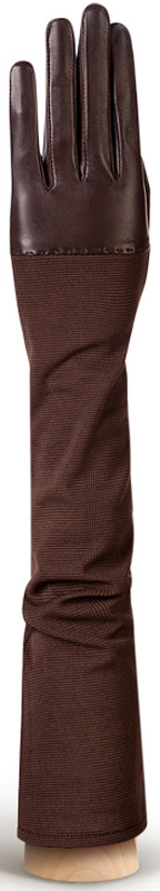 Перчатки женские Eleganzza, цвет: темно-коричневый. IS01015. Размер 7,5