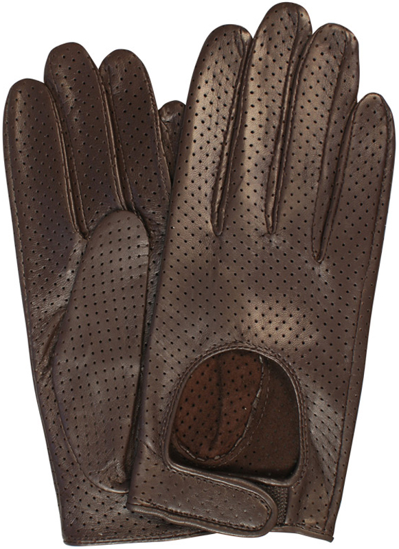 Перчатки женские Eleganzza, цвет: темно-коричневый. IS854. Размер 8