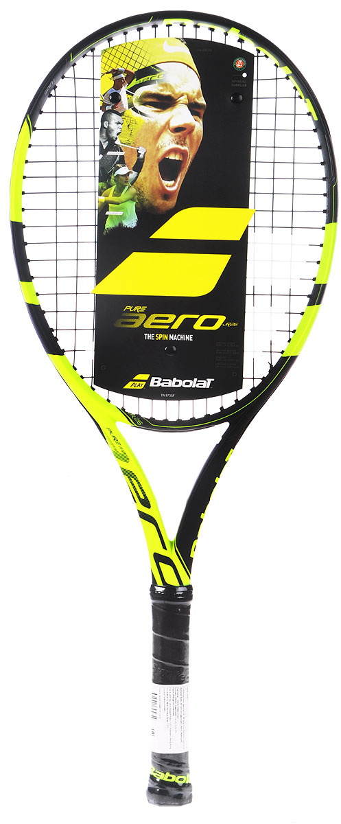Ракетка теннисная Babolat Pure Aero Junior. Размер 0. 140176140176 Ракетка теннисная Babolat Pure Aero Junior. Размер 0. 140176140176Теннисная ракетка, созданная на основе ракетки Пьюра Аэро Джуниора, является идеальной для юниоров, которые должны развивать свою технику и навыки. Ракетка длиной 65 смподходит для детей с максимальной длиной 1,55 метра. Новая аэродинамическая рама дает голове ракетки возможность двигаться быстрее, увеличивая таким образом скорость мяча, в то время как новая технология FSI обеспечивает улучшенный подъем и более мощный удар! Ракетка имеет размер головы 645см2,и благодаря аэродинамической формеснижает сопротивление воздуха и обеспечивает увеличенную скорость головы ракетки. При длине 26 дюймов/65 см она идеальна для соревнующихся юниоров, которым нужна ракетка, комбинирующая мощность и оптимальное кручение. Размер головы 645 см2/100 дюймовВес 250 граммБаланс 330 ммЖесткость 63 raДлина 650 мм / 26 дюймов.Струнная формула 16/19 Ракетка поставляется с натяжкой.