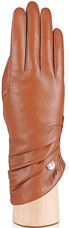 Перчатки женские Labbra, цвет: коричневый. LB-8448. Размер 7,5