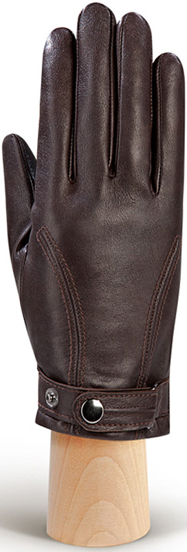 Перчатки мужские Eleganzza, цвет: темно-коричневый. IS08500. Размер 9