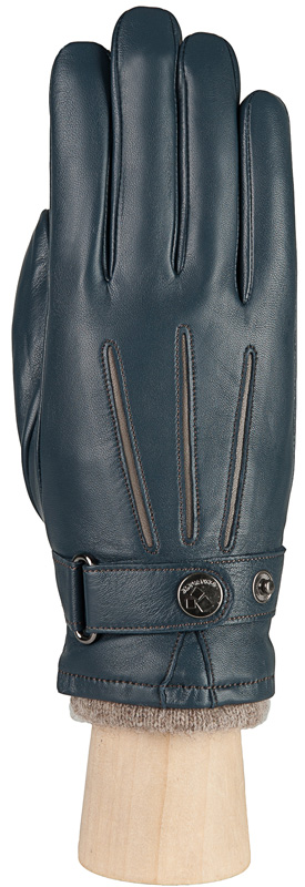Перчатки мужские Eleganzza, цвет: темно-синий. IS980. Размер 8,5