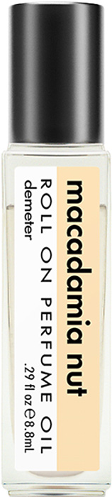 Demeter Fragrance Library Парфюмерное масло Орех макадамия (Macadamia nut), 8,8 млDM31679 Demeter Fragrance Library Парфюмерное масло Орех макадамия (Macadamia nut), 8,8 млDM31679В России орех макадамии не очень распространен, однако в мире этот продукт навел немало шума в начале XX столетия. Да так, что в 1930 г. в Австралии, где он выращивался, была основана Ассоциация любителей ореха макадамии (Australian Macadamia Society). Парфюмеры Demeter уже собирают посылку участникам клуба с рекомендацией: если им действительно нравятся эти орехи, то и внешне походить на орехи (пускай только запахом) они просто обязаны. Поэтому первый шаг - это духи. А потом парфюмеры еще что-нибудь придумают. Ассоциаций любителей... много! Готовьтесь!Способ применения: нанести на сухую, чистую кожу. На точки пульса.Парфюмерные масла - это концентрат, в состав которого входят только натуральные ароматические вещества. Парфюмерные масла, состоящие из масляной основы и сбалансированной парфюмерной композиции, обеспечивают стойкость аромата, поэтому запах держится очень долго. Отсутствие спирта делает ароматы менее летучими, не вызывает аллергической реакции и не высушивает кожу. Они не испаряются с кожи, а постепенно впитываются в нее.Товар сертифицирован.