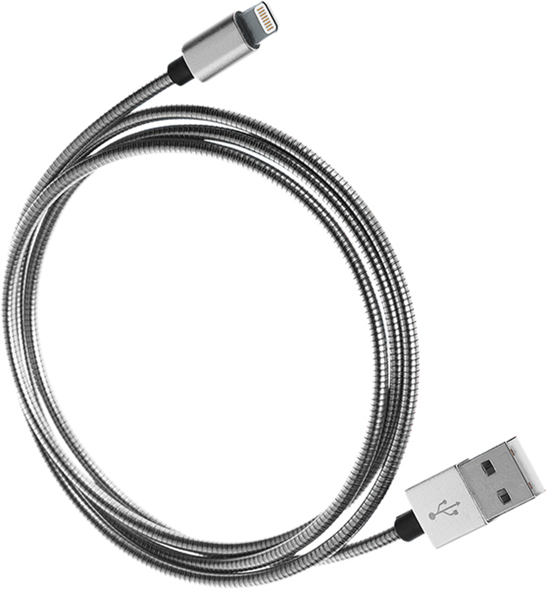 Qumo Lightning-USB MFI, Silver кабель (1 м)