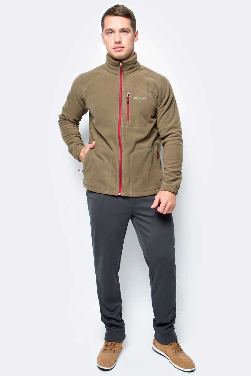 Толстовка мужская Columbia Fast Trek Ii Full Zip Fleece M, цвет: коричневый. 1420421-239. Размер L (48/50)1420421-239 Толстовка мужская Columbia Fast Trek Ii Full Zip Fleece M, цвет: коричневый. 1420421-239. Размер L (48/50)1420421-239Мужская толстовка Fast Trek Ii Full Zip Fleece от Columbia подходит для активного отдыха и как вариант на каждый день. Модель можно носить как самостоятельно, так и в качестве среднего слоя в холодную погоду. Толстовка выполнена из теплого флиса. Модель с длинными рукавами и воротником-стойкой застегивается на застежку-молнию. Изделие дополнено двумя боковыми и одним нагрудным карманом на застежках-молниях.