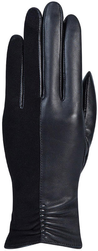 Перчатки женские Labbra, цвет: черный. LB-0103. Размер 7