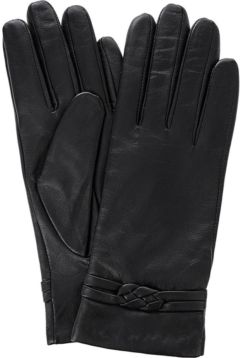 Перчатки женские Eleganzza, цвет: черный. IS954. Размер 7,5