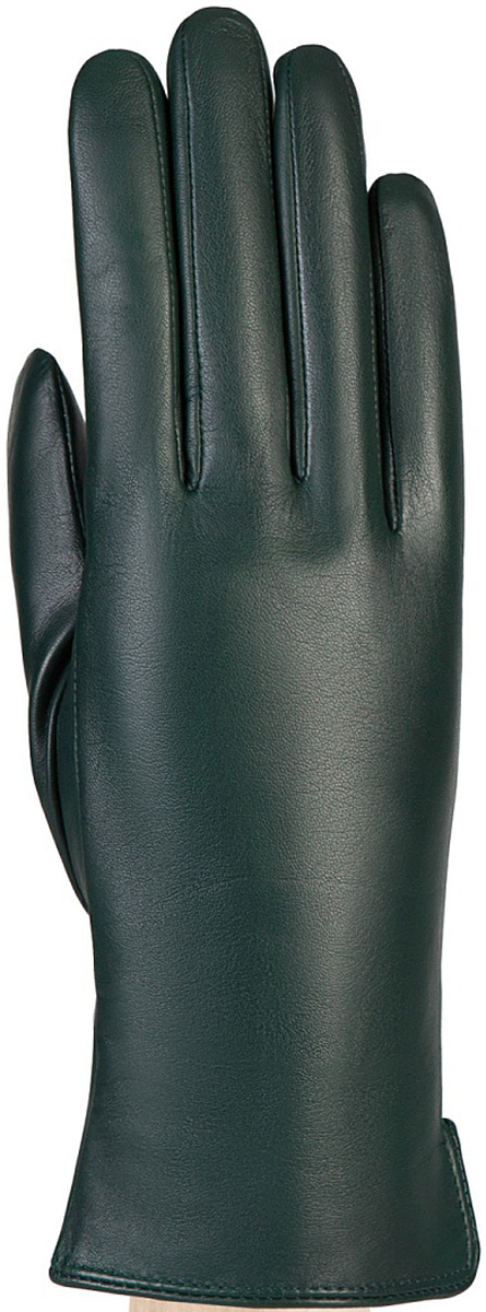 Перчатки женские Labbra, цвет: темно-зеленый. LB-0190. Размер 6,5