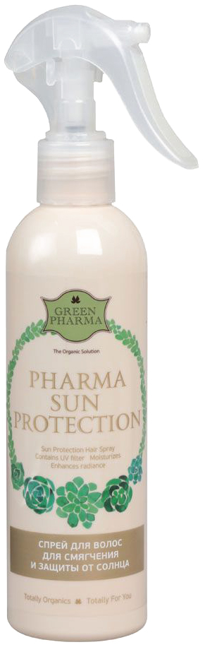 Greenpharma Фармасанпротекшн Спрей для волос для смягчения и защиты от солнца, 250 мл