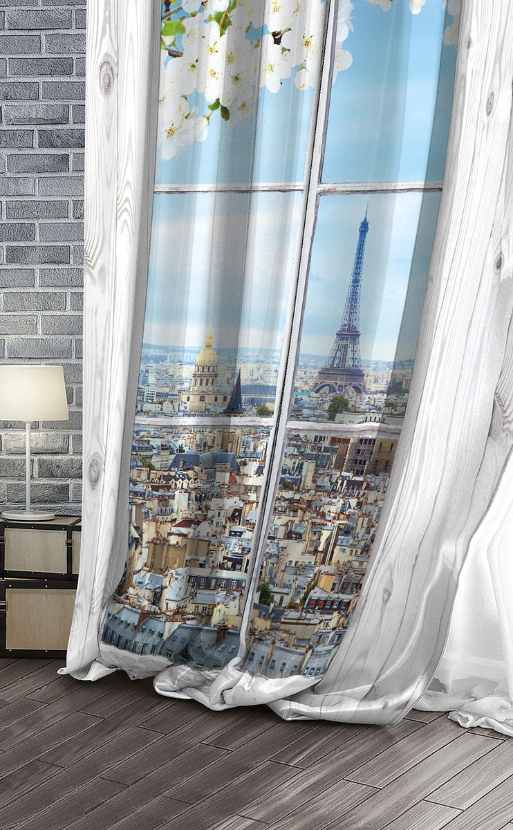 Штора Волшебная ночь Paris, на ленте, цвет: серый, белый, голубой, высота 270 см. 708322708322 Штора Волшебная ночь Paris, на ленте, цвет: серый, белый, голубой, высота 270 см. 708322708322Шторы коллекции Волшебная ночь - это готовое решение для Вашего интерьера, гарантирующее красоту, удобство и индивидуальный стиль! Длина штор регулируется с помощью клеевой паутинки (в комплекте). Изделия крепятся на вшитую шторную ленту: на крючки или путем продевания на карниз. Дизайнеры Марки предлагают уже сформированные комплекты штор из различных тканей и рисунков для создания идеальной композиции на окне. Для удобства выбора дизайны штор распределены в стилевые коллекции: ЭТНО, ВЕРСАЛЬ, ЛОФТ, ПРОВАНС. В коллекции Волшебная ночь к данной шторе Вы также сможете подобрать шторы из тканей: ВУАЛЬ - легкое затемнение, декоративная функция, БЛЭКАУТ (100% затемненение), сатен и ГАБАРДИН (частичное затемнение), которые будут прекрасно сочетаться по дизайну и обеспечат особый уют Вашему дому.