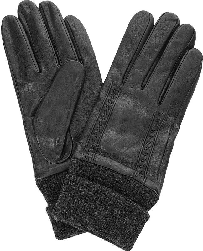 Перчатки мужские Eleganzza, цвет: черный. IS8038. Размер 10