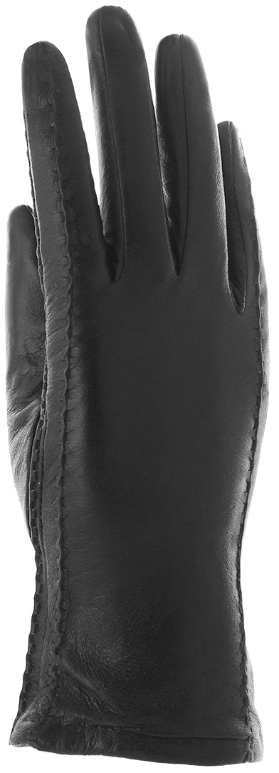 Перчатки женские Malgrado, цвет: черный. 402L. Размер 7,5