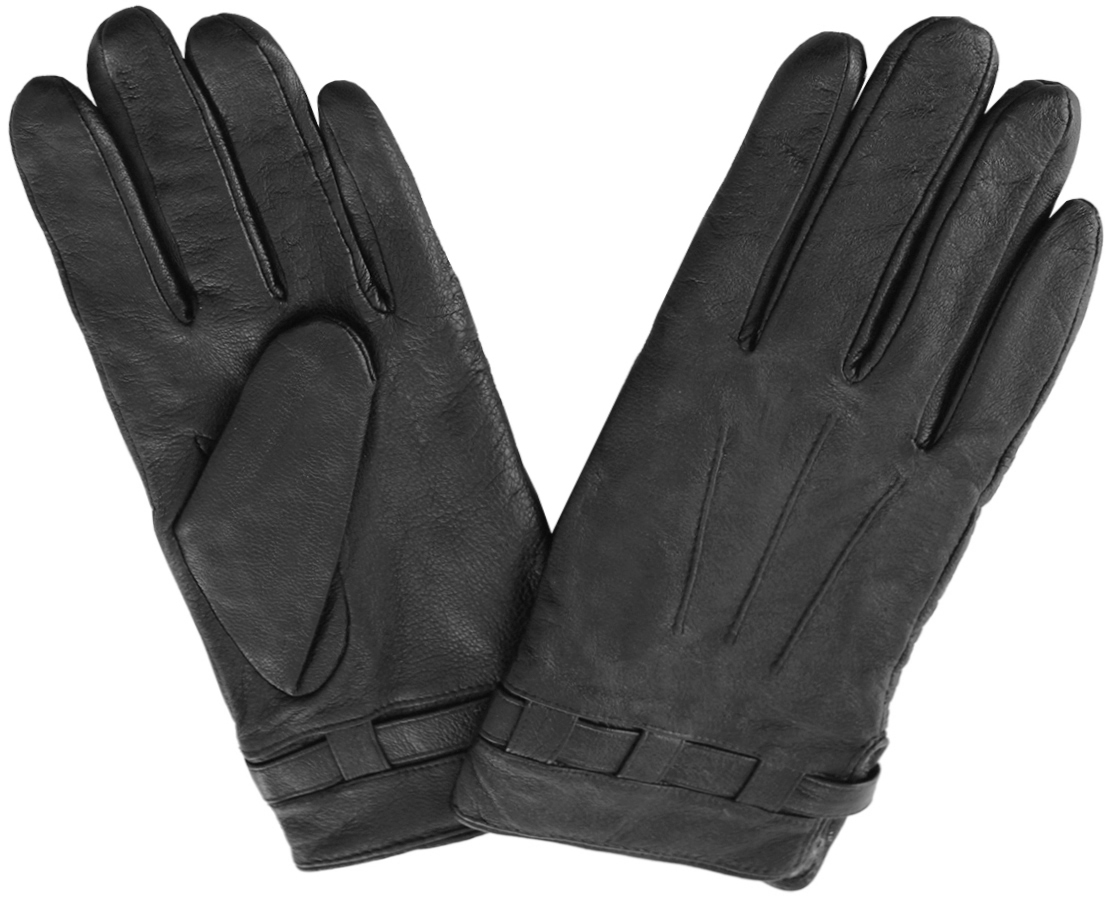 Перчатки мужские Malgrado, цвет: черный. 302L. Размер 8,5