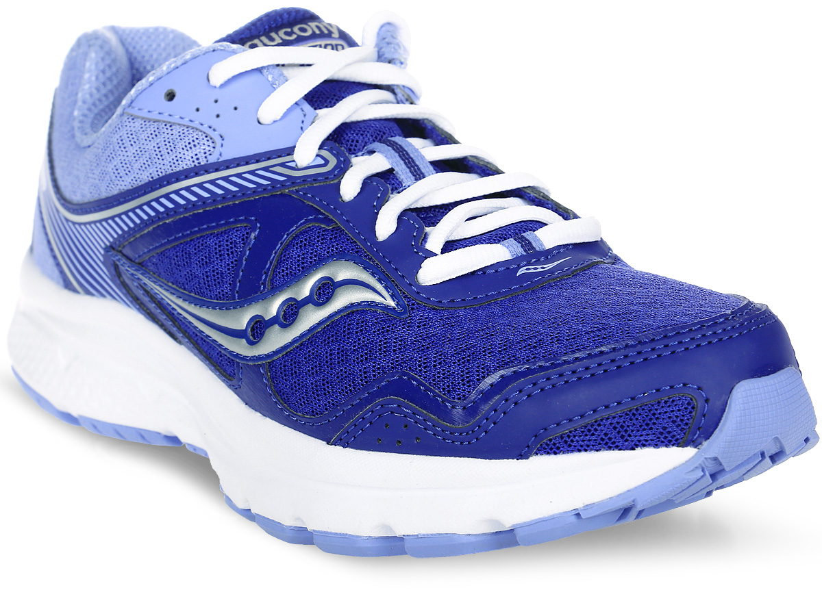 Кроссовки женские Saucony Cohesion 10, цвет: синий, сиреневый. S15333-8. Размер 7 (37)S15333-8 Кроссовки женские Saucony Cohesion 10, цвет: синий, сиреневый. S15333-8. Размер 7 (37)S15333-8Новая версия универсальной беговой модели Cohesion от Saucony, которая отлично подойдет для асфальтового покрытия. Кроссовки рассчитаны на нейтральную пронацию стопы.АМОРТИЗАЦИЯТехнология обеспечивает отличную амортизацию и поддержку стопы во время бега.ВЕНТИЛЯЦИЯСетчатый верх гарантирует комфорт и воздухопроницаемость.